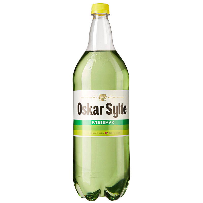 Oscar Sylte Pæresodavand 1,5 l, Oskar Sylte