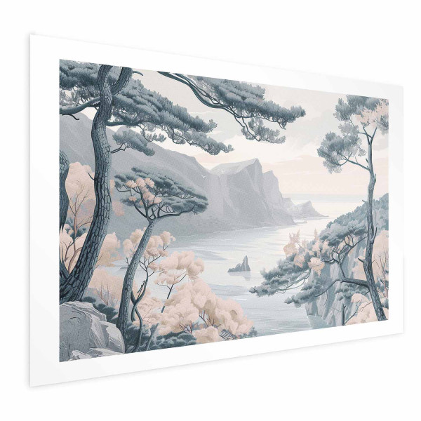 Plakat Błękitne wybrzeże 30x21 cm