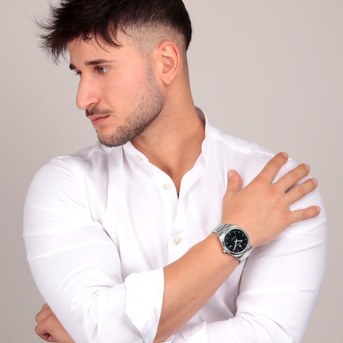 Orologio da Uomo MASERATI COMPETIZIONE in Metallo Grigio