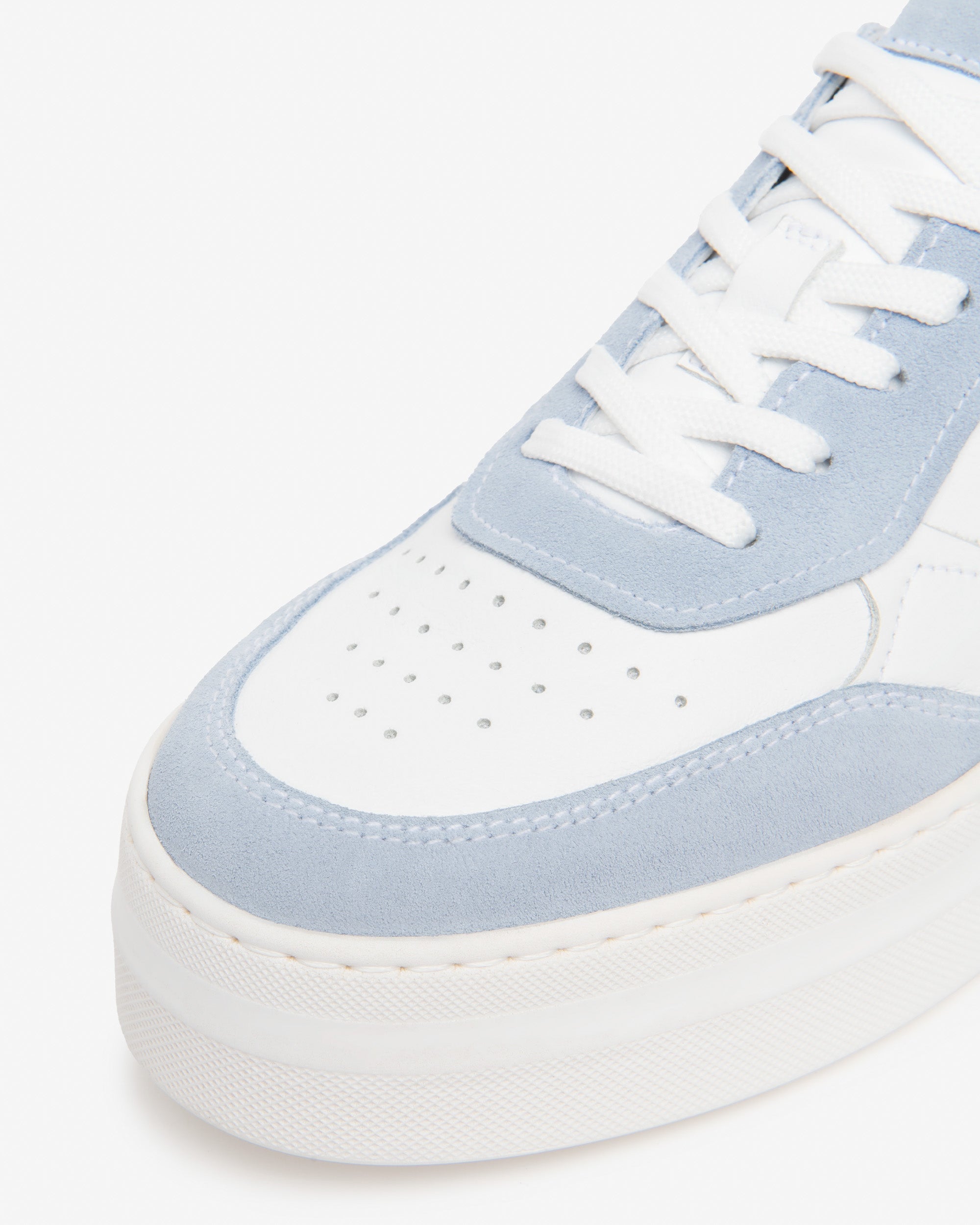 Damen-Sneaker aus Leder und Wildleder