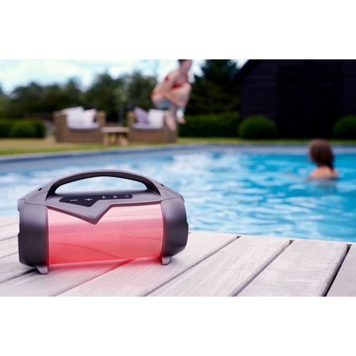 Altoparlante Bluetooth BIGBEN PARTYBTIPLITE - USB SD AUX-IN - 30 cm - 50 W - IPX54 - Per esterni