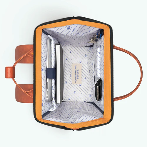 Cabaia Adventurer Large Tanta orangefarbener Rucksack