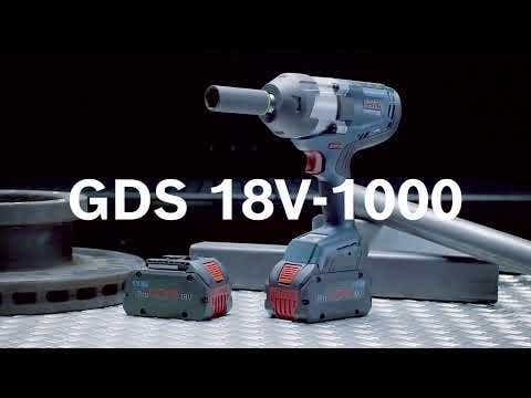 BOSCH 18V BITURBO 1/2 Zoll Akku-Schlagschrauber GDS 18V-1000 Skin 0.601.9J8.301