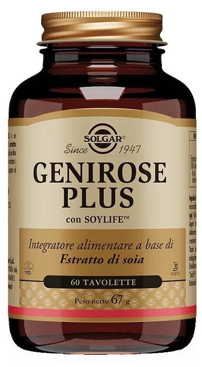 SOLGAR Genirose Plus 60 tablett Menopauza