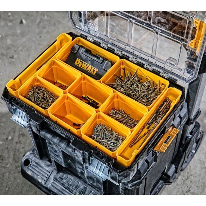 Kit T-STAK 3 pièces - DEWALT - DWST83411-1 - Stockage modulaire et facile