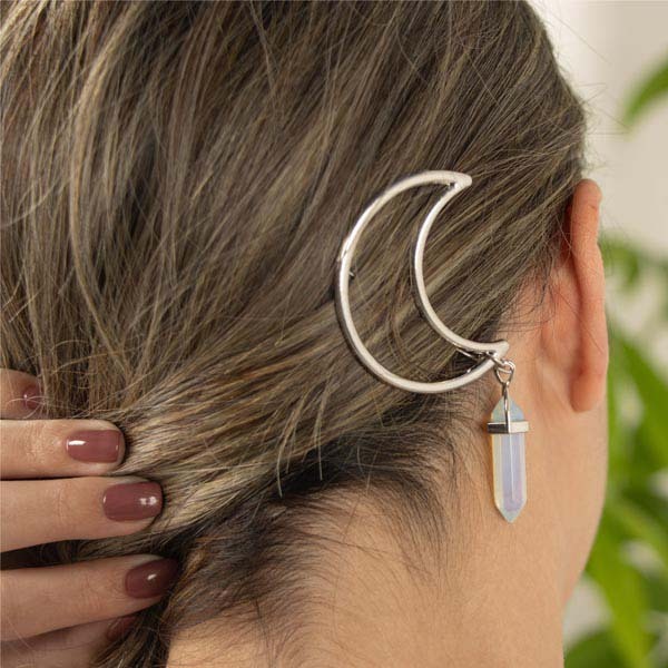 Myga Crystal Moon haarclip