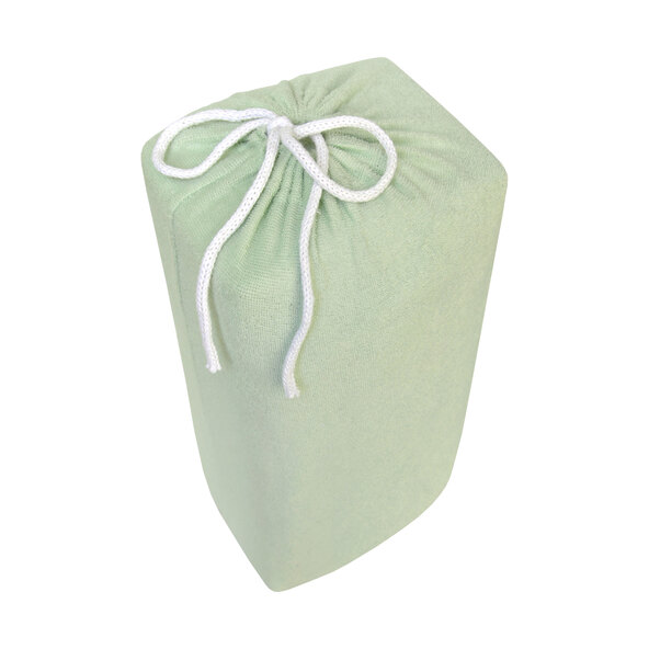 Cearșaf elastic supermoale din țesătură terry, 180-200 x 200 cm, verde