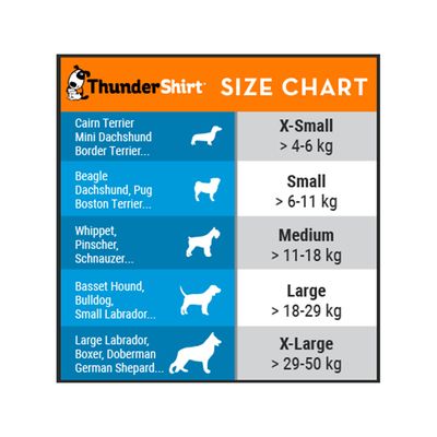 Chaleco antiestrés para perros ThunderShirt - Gris