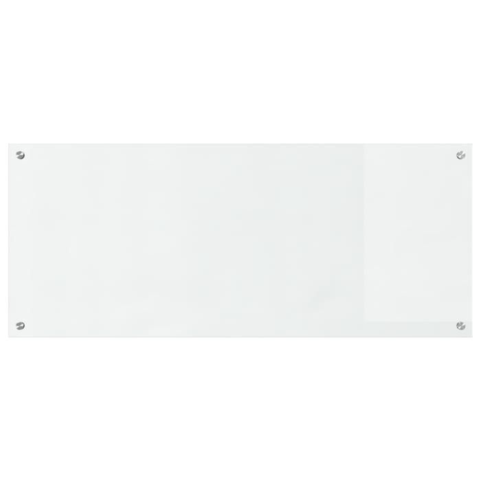 Protector antisalpicaduras - Transparente 120 x 50 x 0,6 cm - Vidrio templado - Resistente al calor - Fácil de limpiar