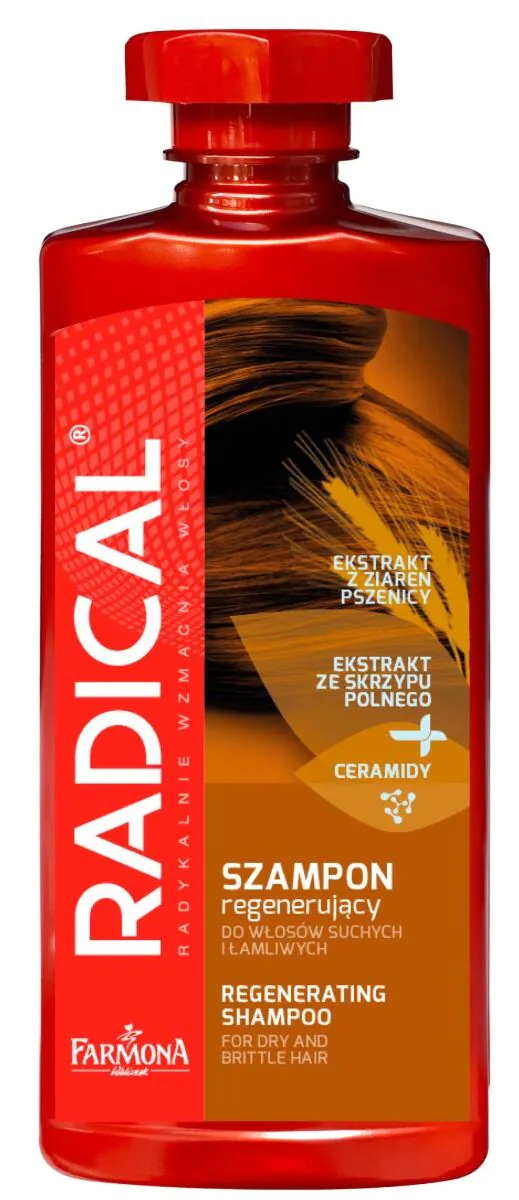 Radical Szampon regenerujący do włosów suchych i łamliwych 400 ml