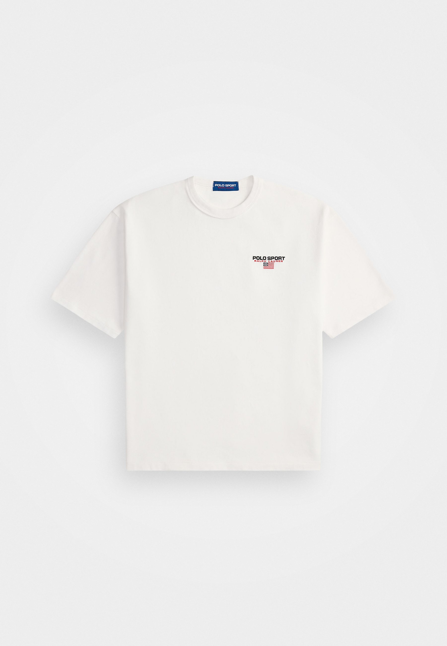 Polo Ralph Lauren Relaxed Fit Polo Sport Jersey T-shirt - Basic T-shirt - wit