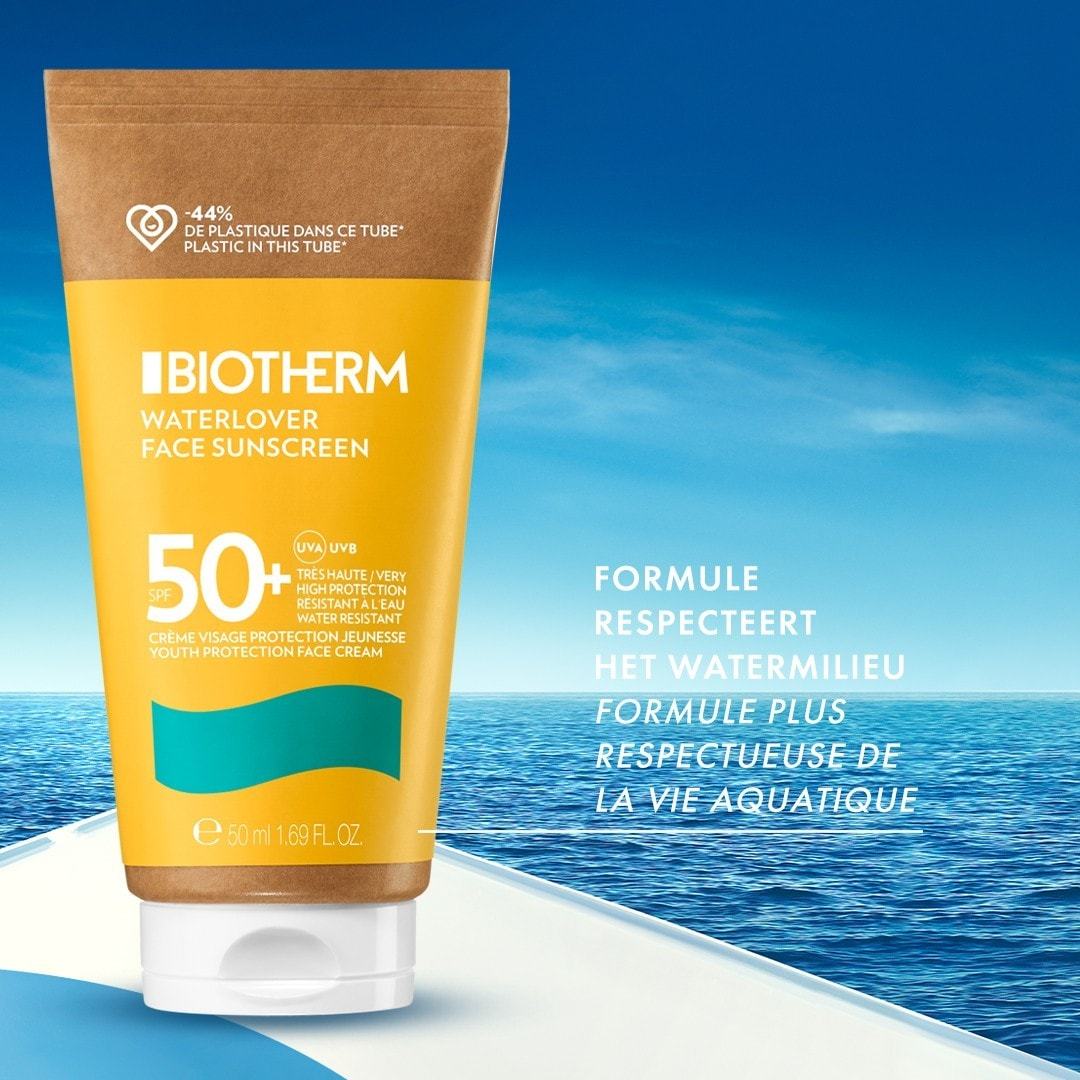 Biotherm Waterlover krém na tvár proti starnutiu s SPF 50 – 50 ml