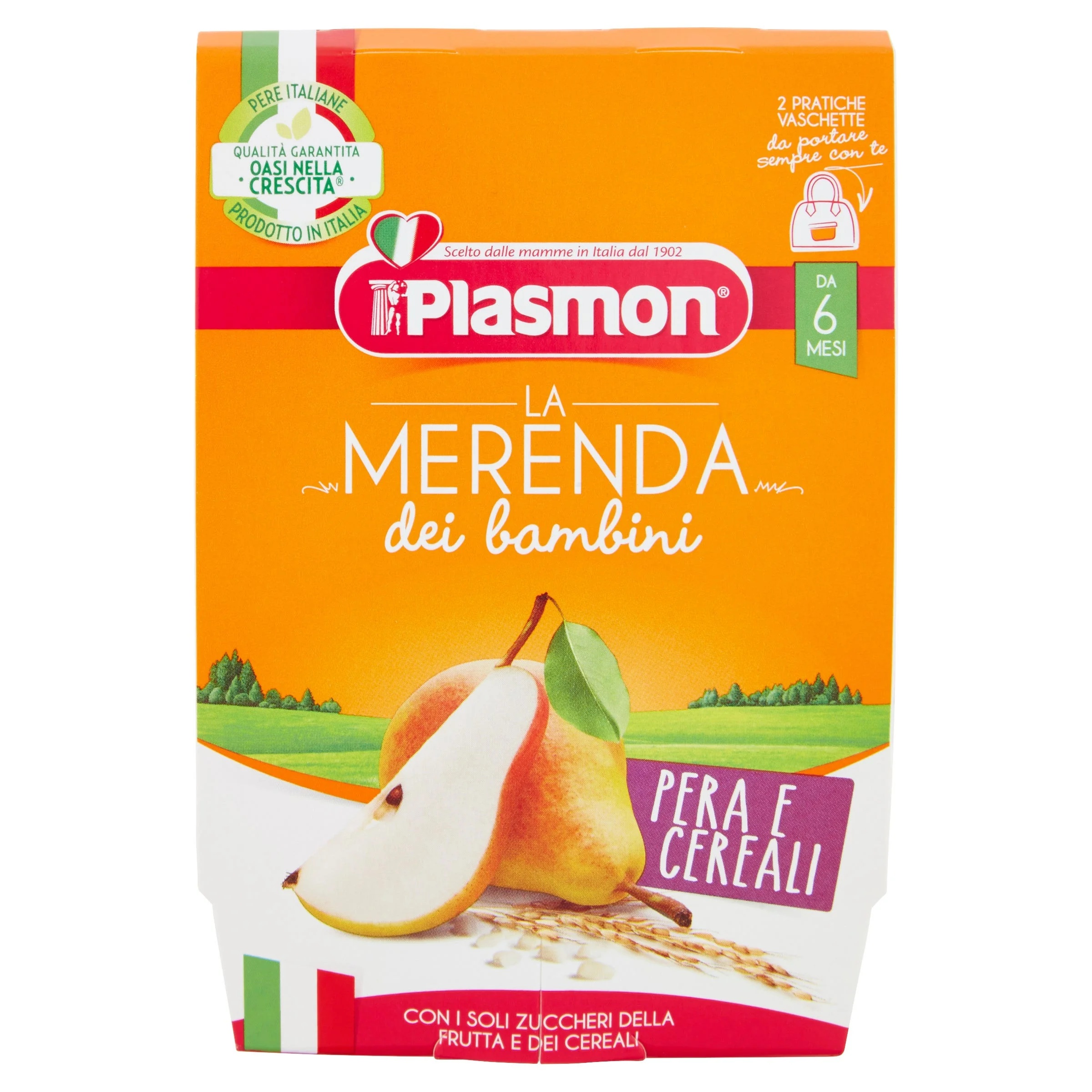 PLASMON Peerontbijtgranen voor kinderen als bron van vitamine C