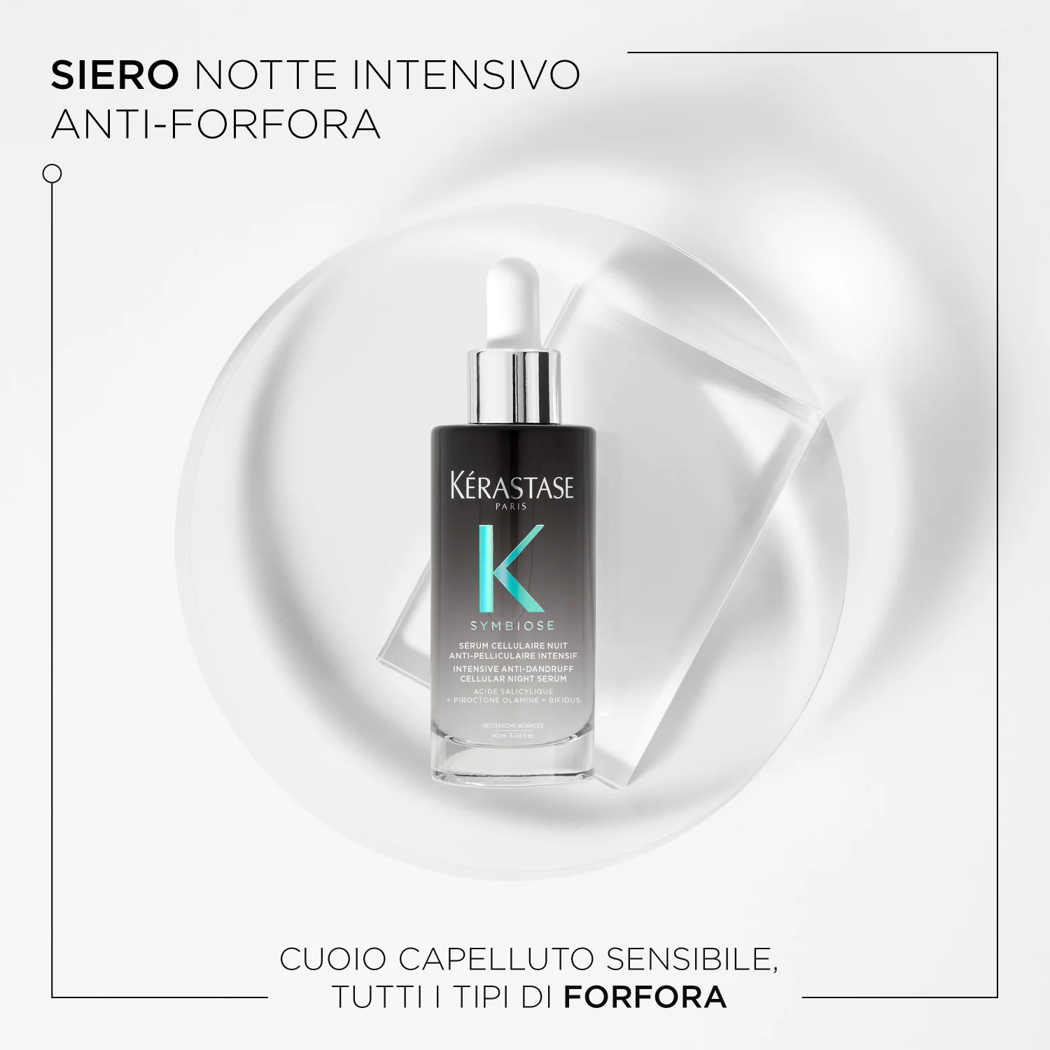 Symbiose Sérum Cellulaire Nuit Anti-Pelliculaire Intensif - Siero Capelli, Trattamento Antiforfora