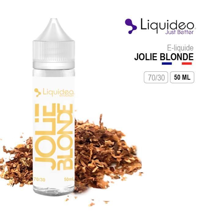 E-LIQUIDE LIQUIDEO - JOLIE BLONDE 50ML EN 0MG