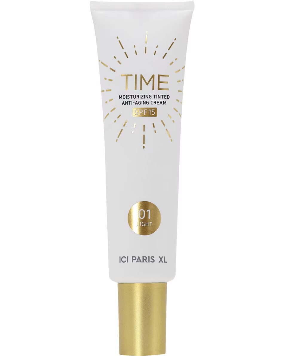 ICI PARIS XL TIME Ενυδατική αντιγηραντική κρέμα με χρώμα SPF15