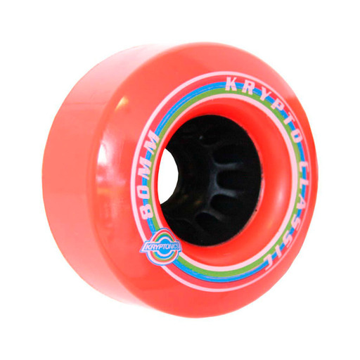 Roue Kryptonics Classic pour longboard 80 mm - 80a rouge
