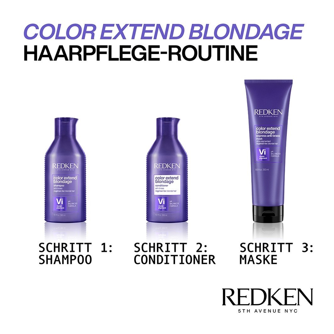 Redken maska za kosu Color Extend Blondage Express protiv žutila - 250 ml