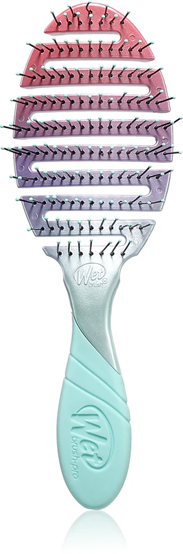 Escova Wet Brush Flex Dry para desembaraçar facilmente os cabelos.