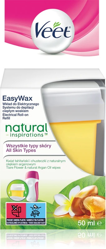 Nadomestna kartuša z voskom Veet EasyWax za vse tipe kože