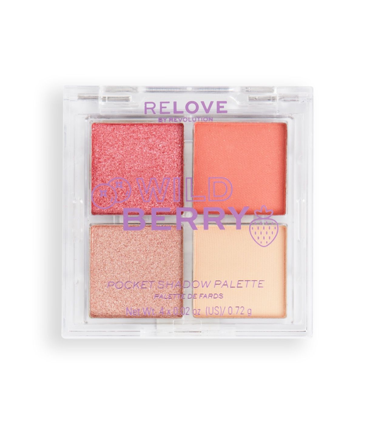 Paleta senčil za oči Relove v žepni velikosti Palete senčil za oči in ličila