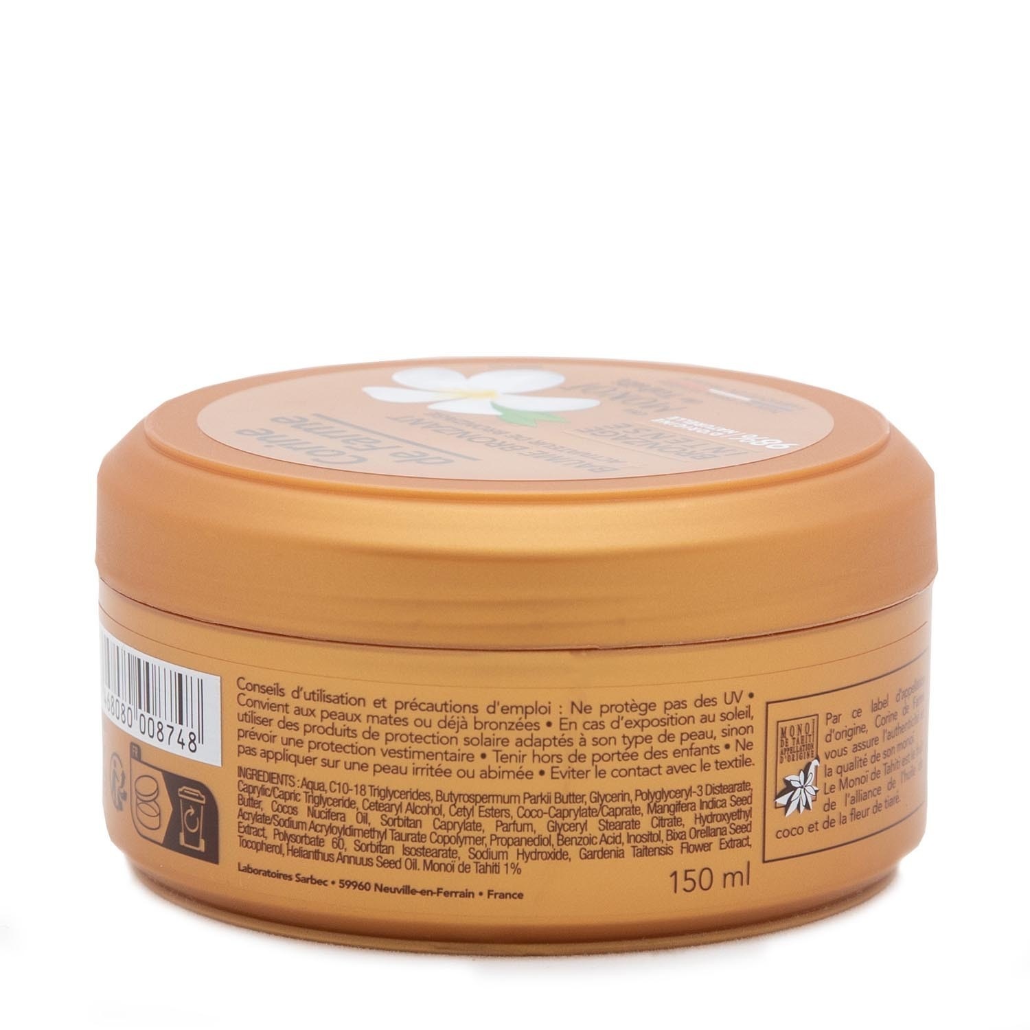 CORINE DE FARME Baume bronzant + activateur de bronzage- En pot 150mL