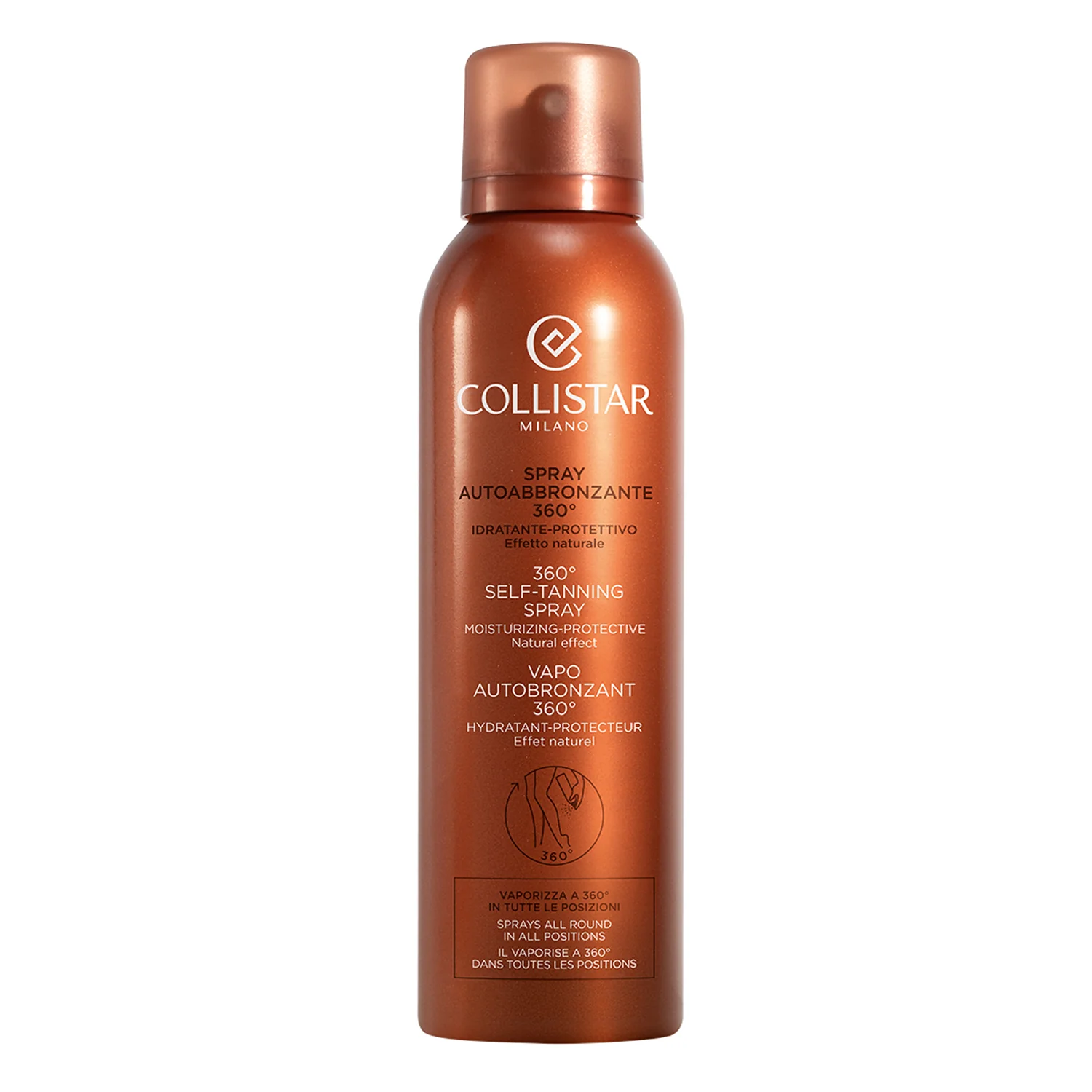 Abbronzatura Senza Sole Spray Autoabbronzante 360° - Spray corpo autoabbronzante