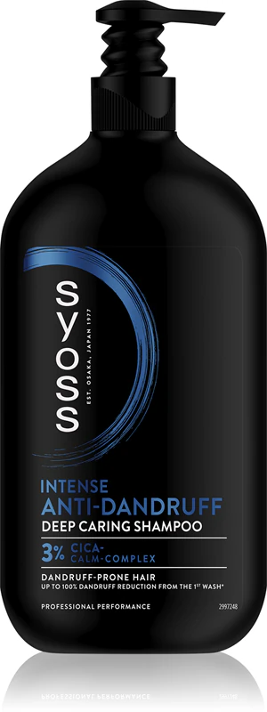Syoss Intense šampón proti lupinám pre suchú a svrbiacu pokožku hlavy