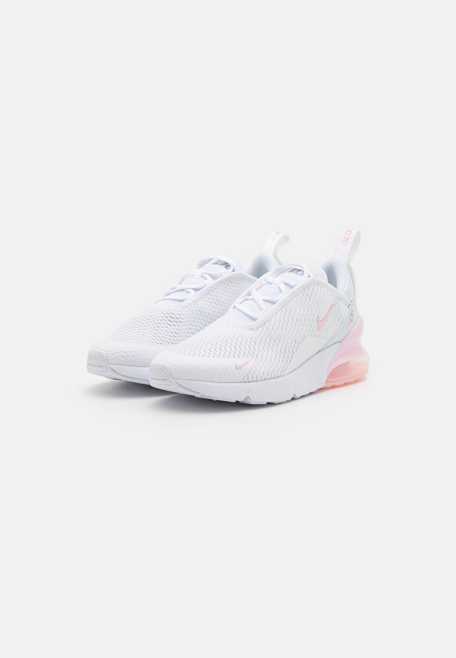 Nike Sportswear AIR MAX 270 UNISEXE - Baskets - blanc/rose mousse/gris fumé clair