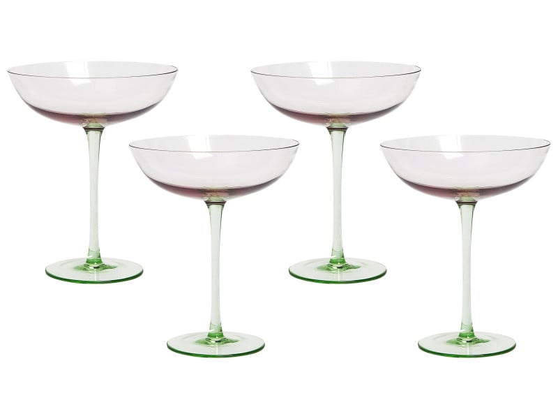 Zestaw 4 kieliszków do martini 250 ml
