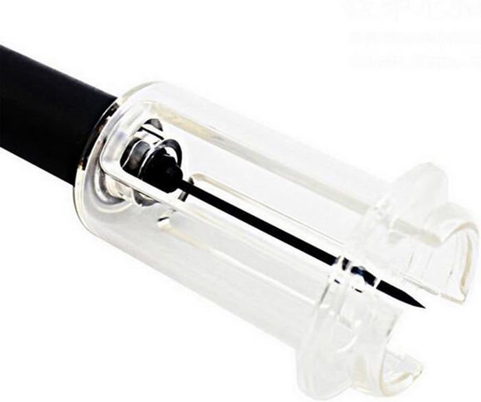Sacacorchos neumático, abridor de botellas de vino, accesorio de sumiller, herramienta elegante (negro)