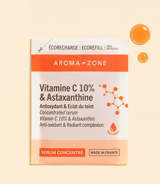 Vitamin-C-Konzentrat-Serum 10 % & Astaxanthin 30 ml • Nachfüllpackung