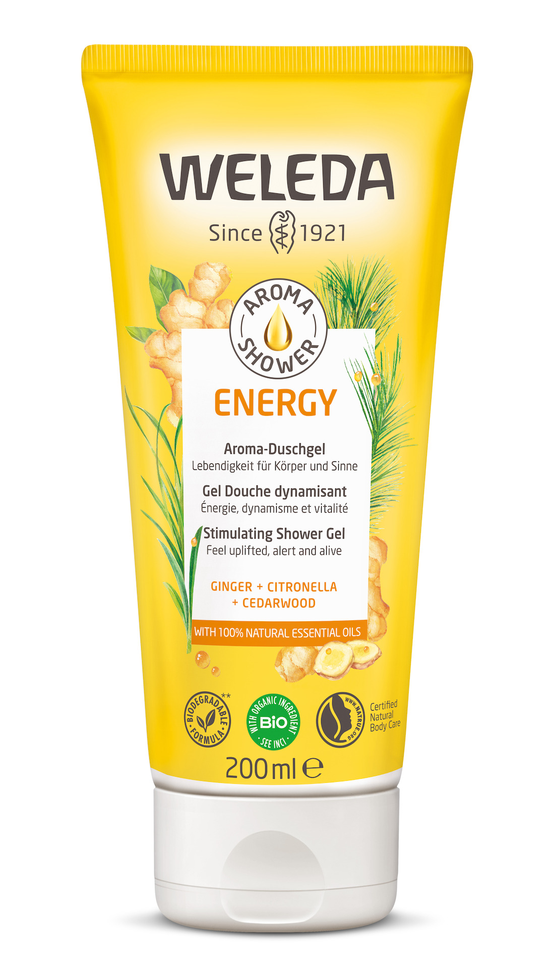 Weleda Aroma Shower Energy tusfürdő 200 ml