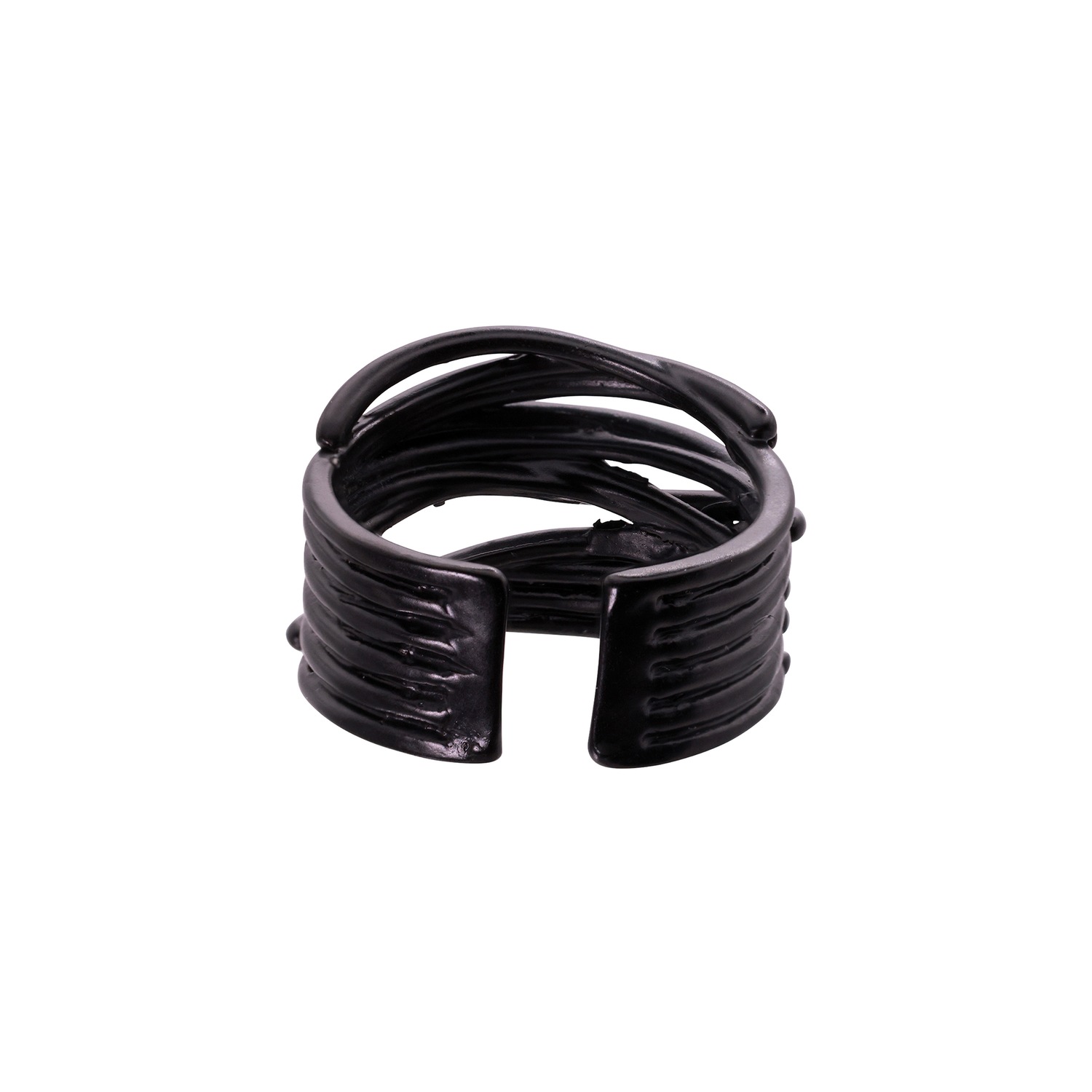 Heideman Bague Mona noir