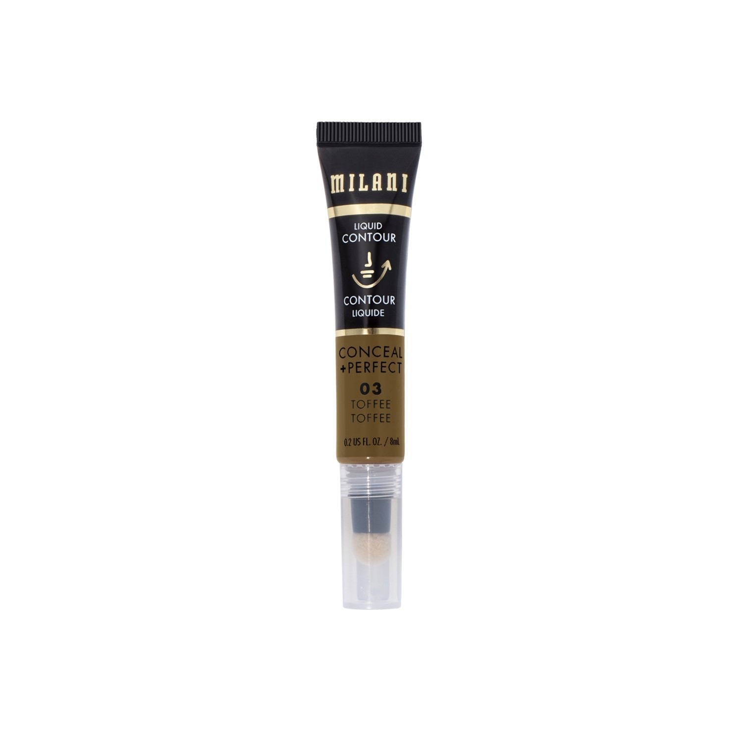 Milani korektor Concealer + Perfect Liquid Contour - 8 ml