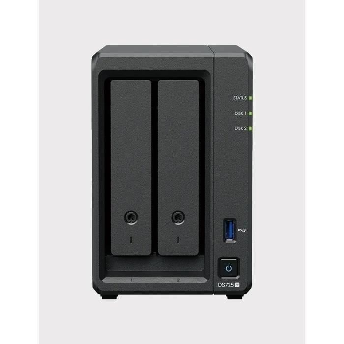 Server NAS - SYNOLOGY - DS225+ - 2 alloggiamenti - 2 GB di RAM