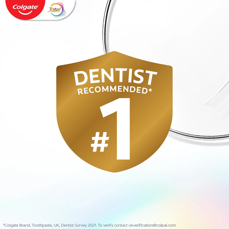 Creme dental Colgate Total Active Fresh Mint para refrescar o hálito