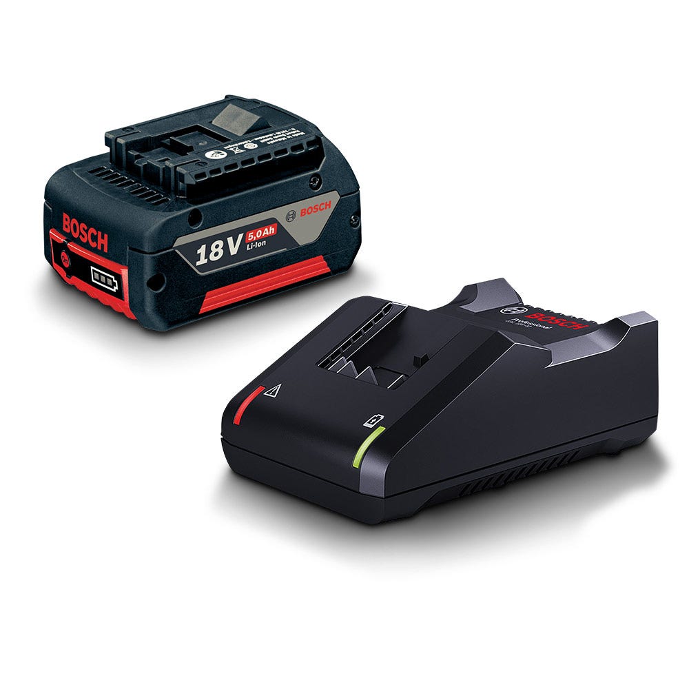BOSCH 18V Batterie-Starterset 1 x 5,0Ah GAL 18V 40 0615990M1Z