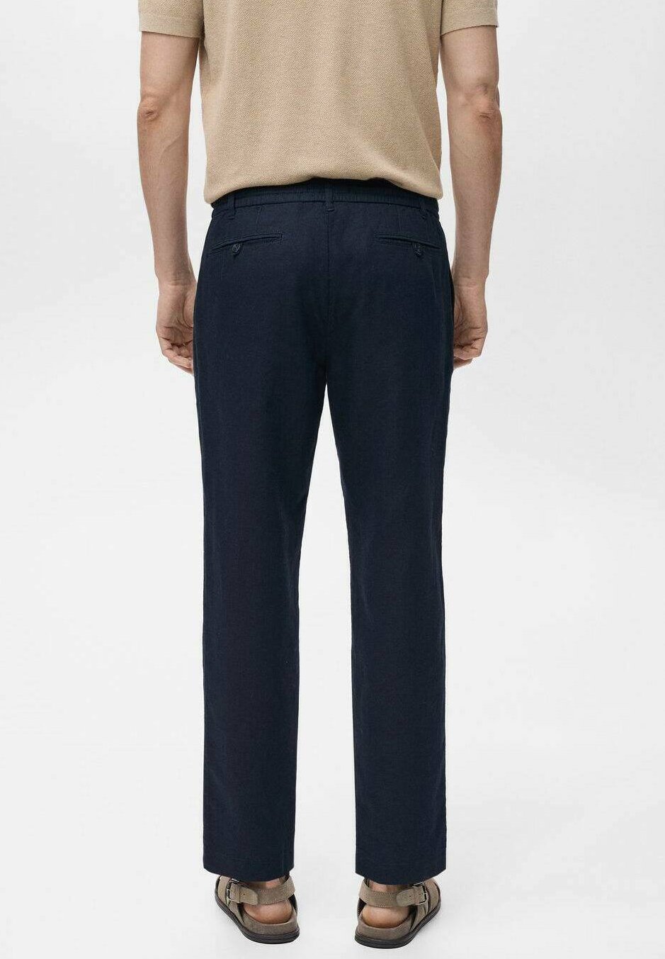 Pantaloni Mango CON COULISSE - blu royal