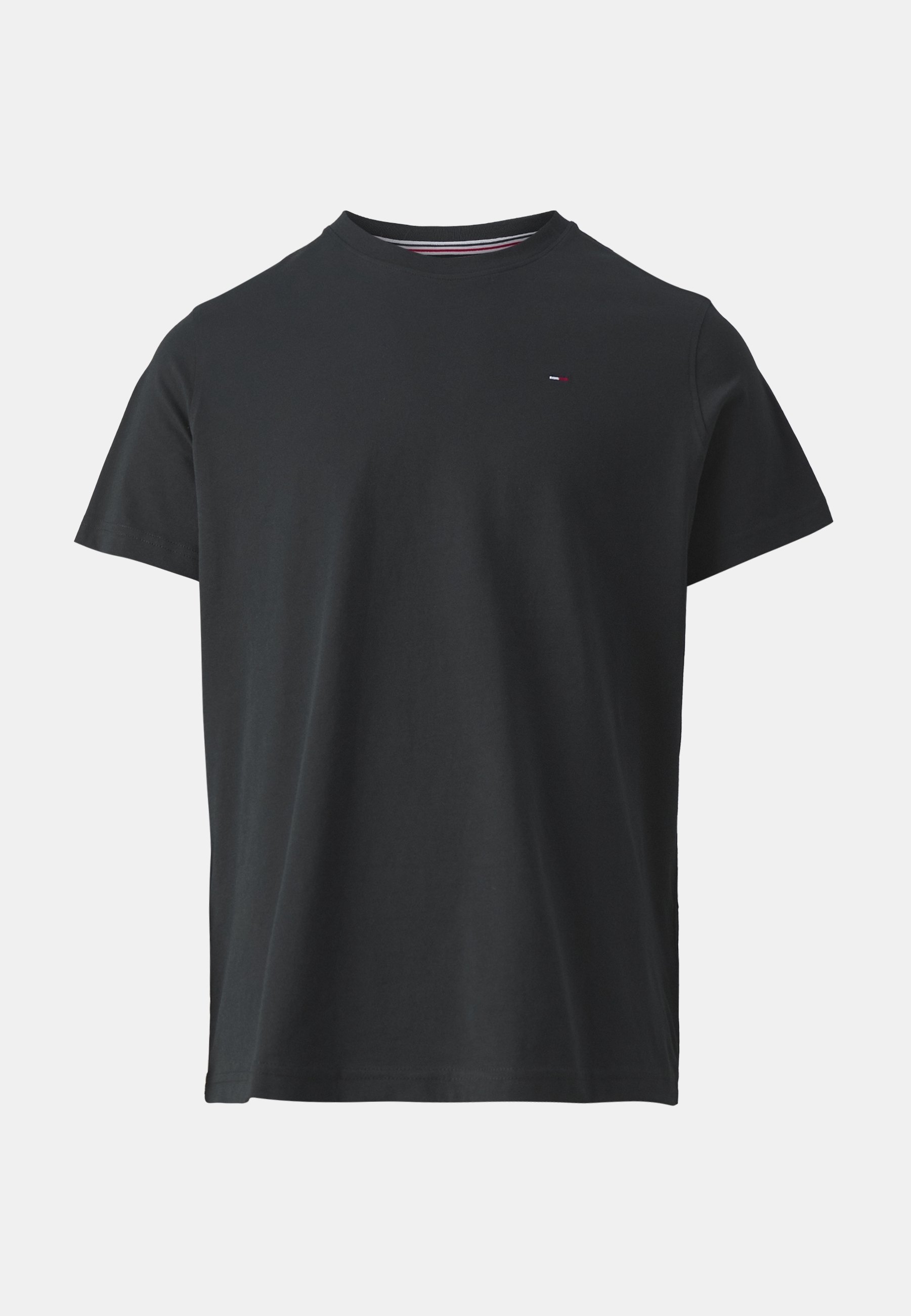 Μπλούζα Tommy Jeans Basic - μαύρο