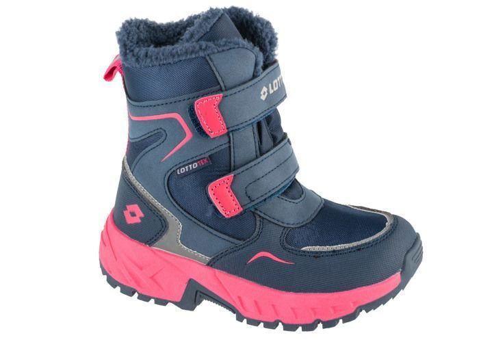 Botas - LOTTO - Alstyne Tex K - Azul Marinho - Cano Médio - Têxtil