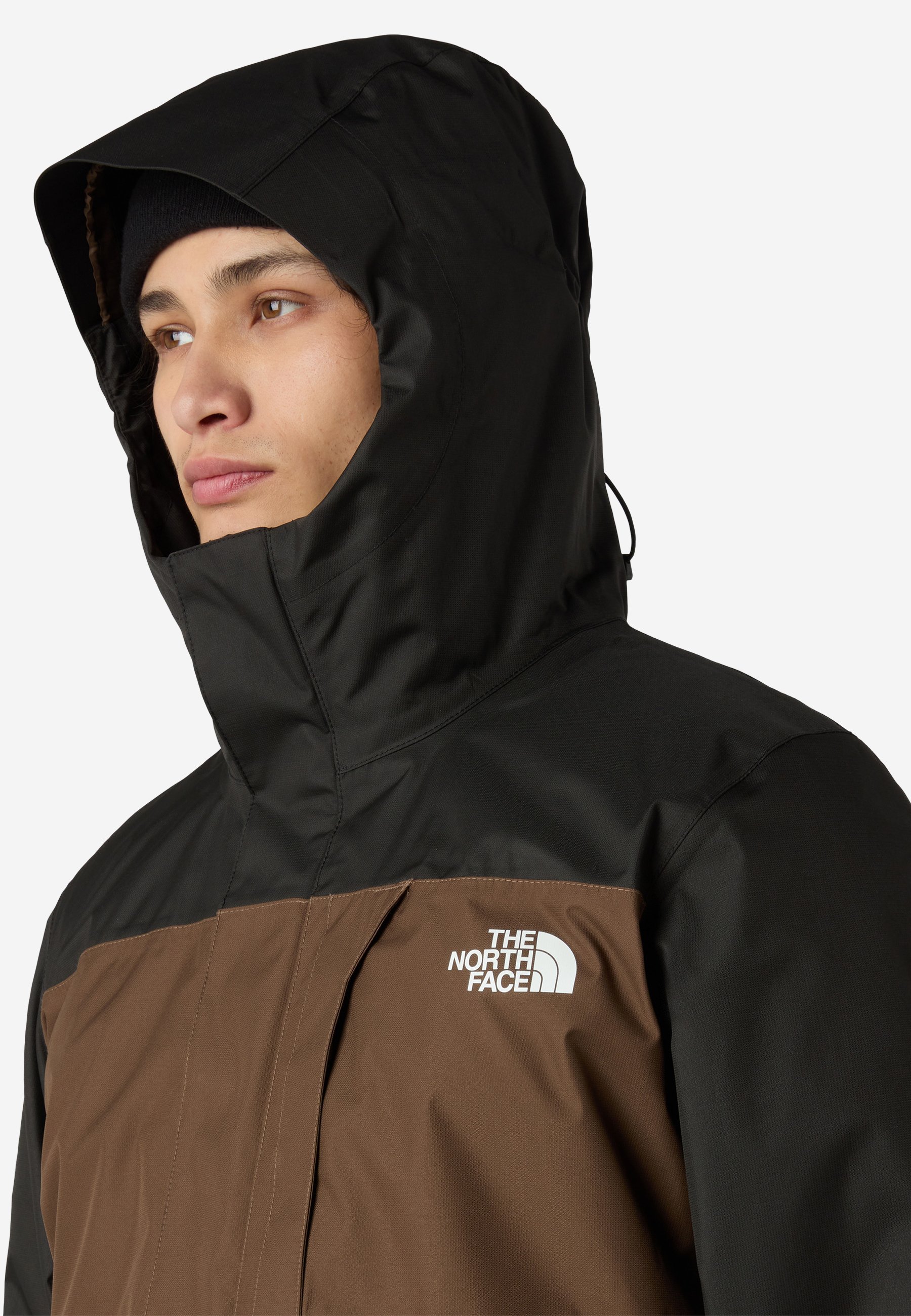 The North Face M QUEST TRICLIMATE JACKET - Outdoorjas - rookbruin