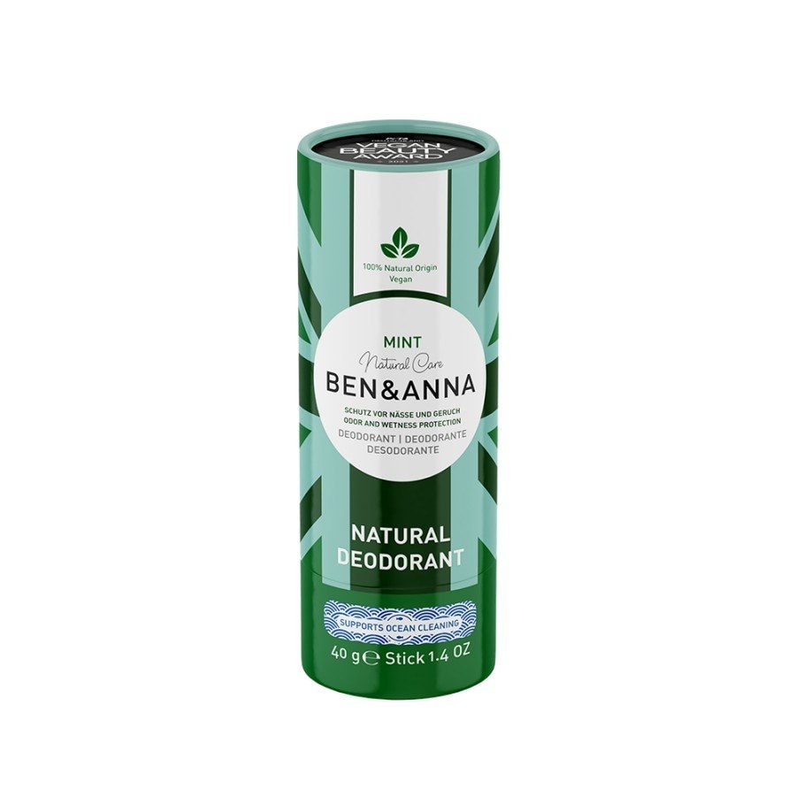 Ben & Anna Deodorant Papertube Dezodorans Mint – 40 g