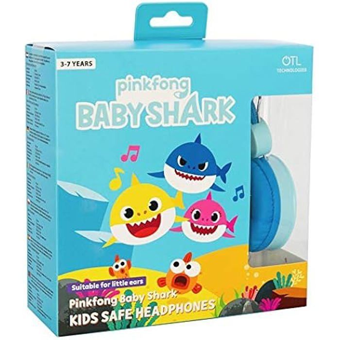 Cuffie per bambini - OTL TECHNOLOGIES - Baby Shark Core - Blu