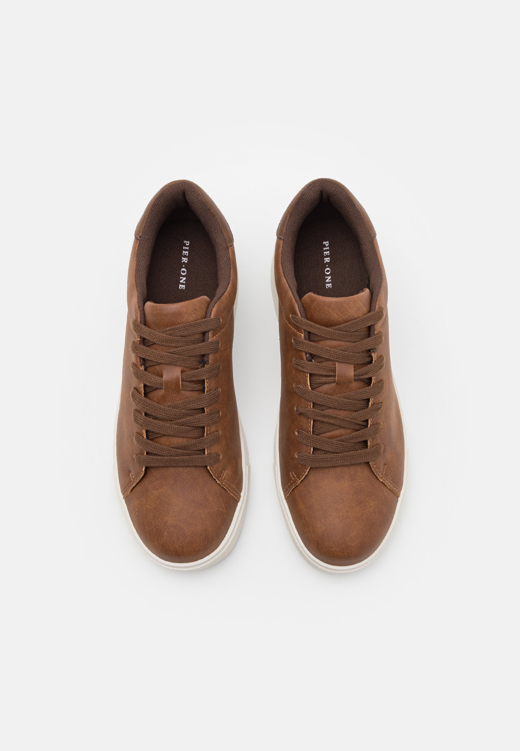Pier One UNISEX - Sneakers - cognac