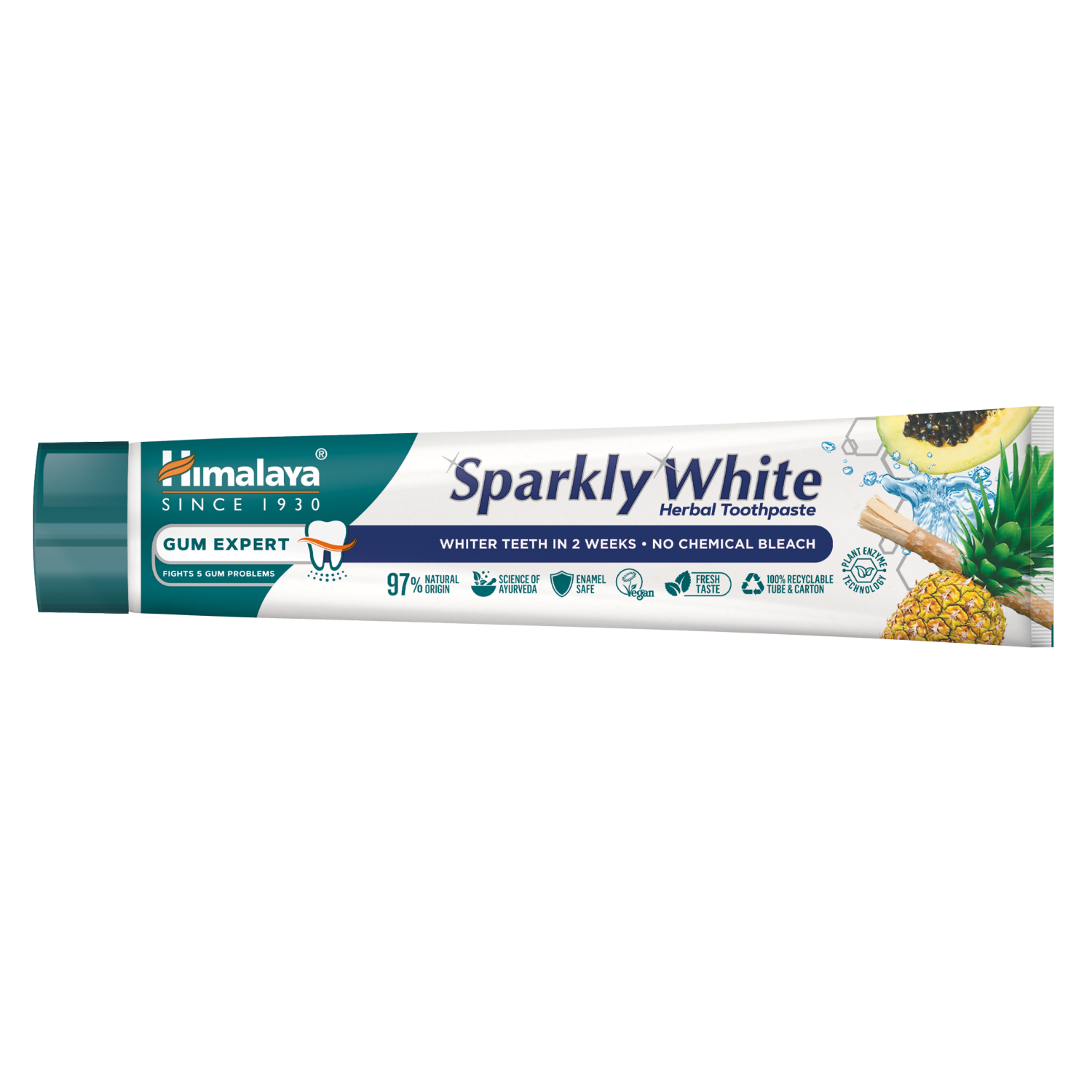 Himalaya Herbals Zahnpasta 75ml Strahlend Weiß