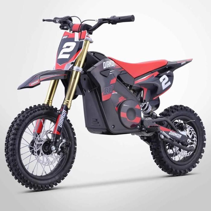 Moto Enfant Électrique 1000W / Moto Cross Enfant ORION 1000W / Édition 2025 / Rouge