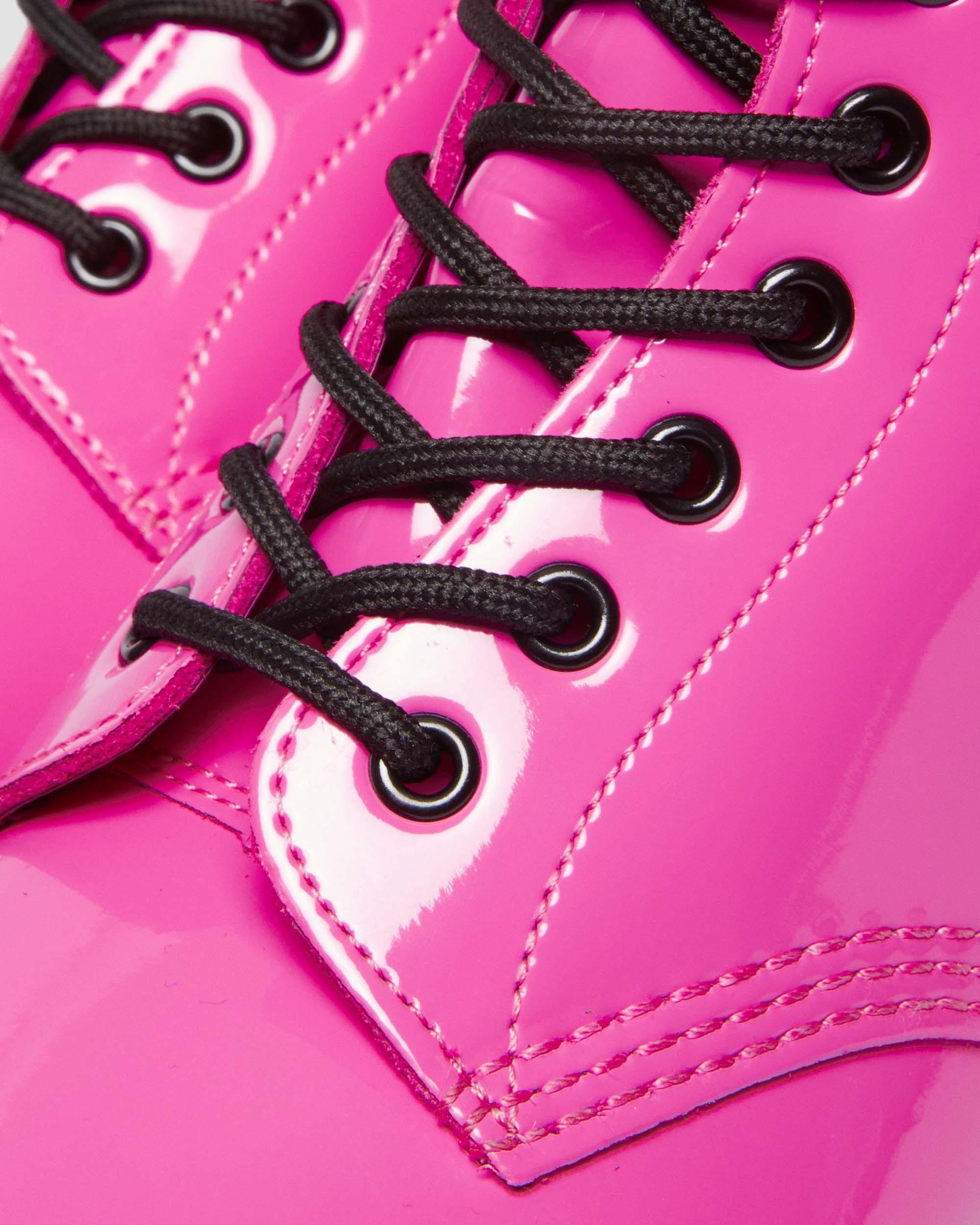 1460 Women's Patent Leather Lace Up Boots