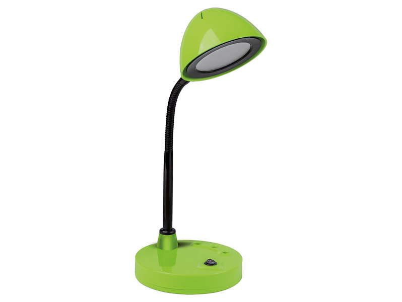 Lampka biurkowa Roni LED stalowa zielona