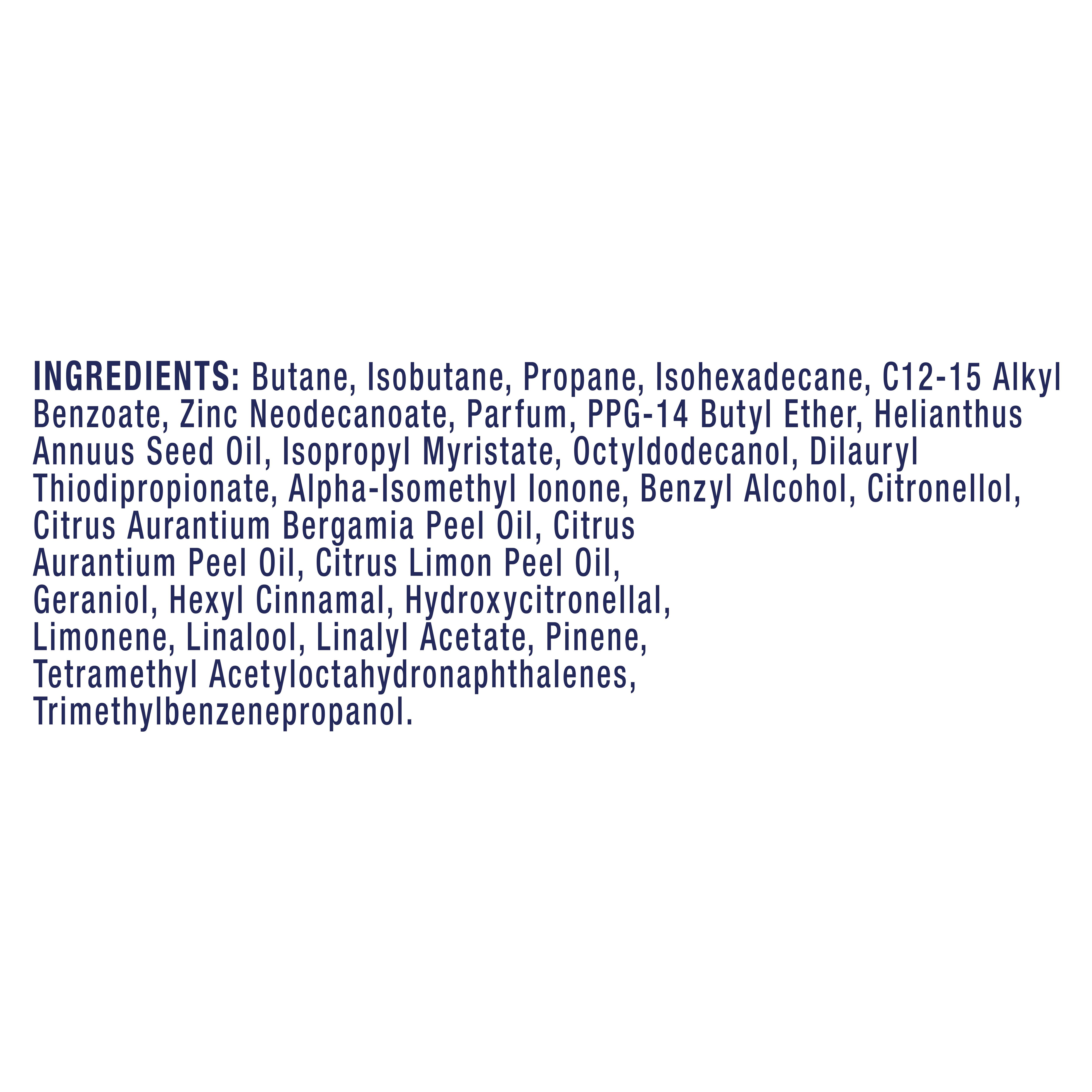 Citrus dezodorans za cijelo tijelo u spreju za žene Dezodoransi za cijelo tijelo